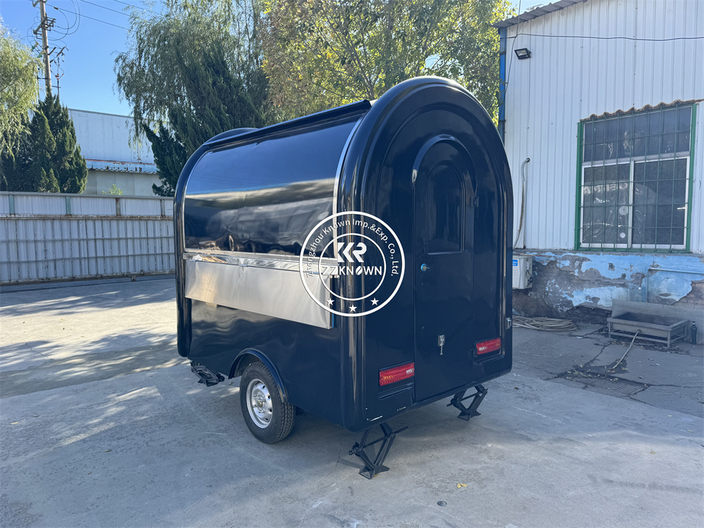 Food Truck With Snacks - Sokak Mobil Kahve Dükkanı Fast Food