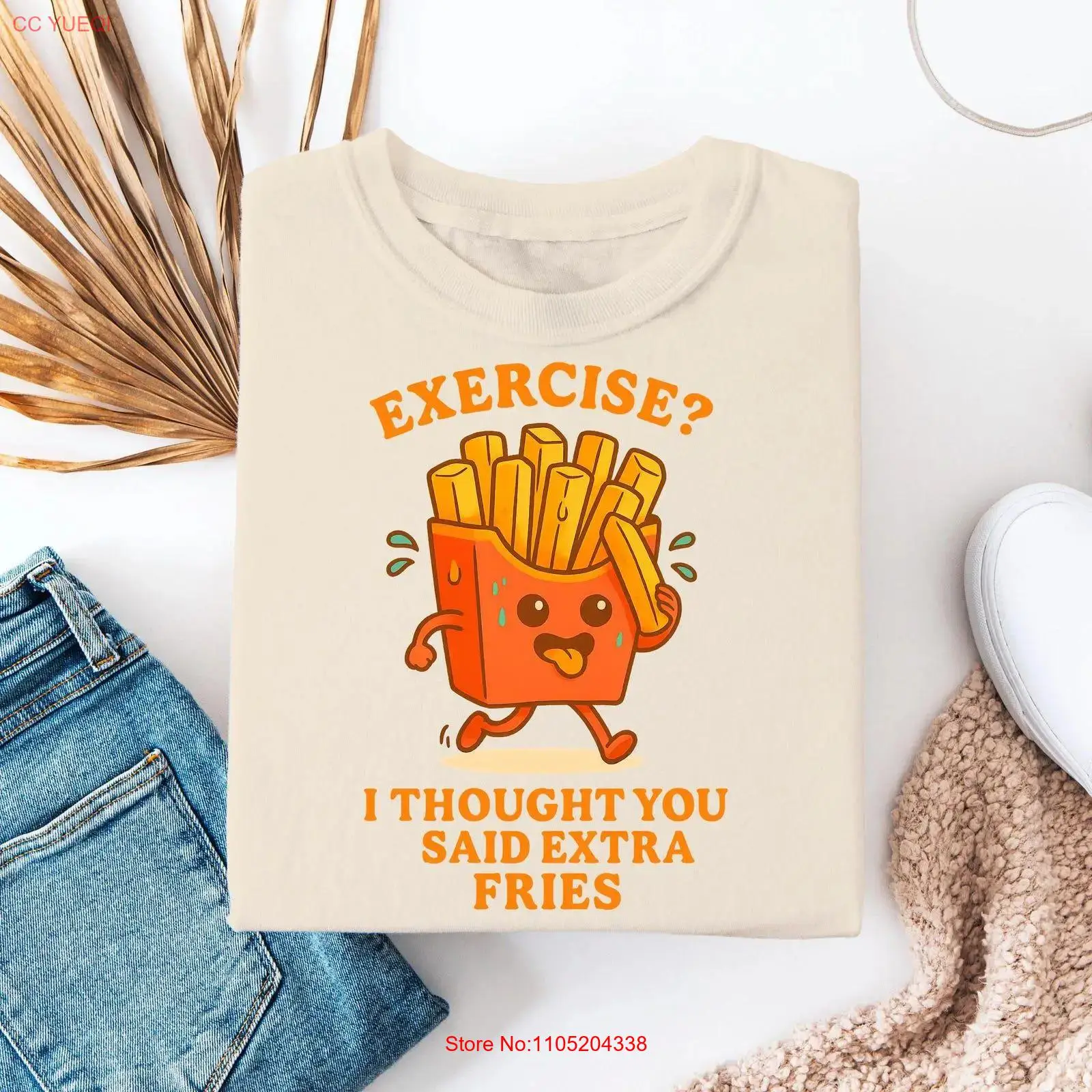 Food Lovers Snacks - Egzersiz Yapmak İçin Ekstra Patates Kızartması