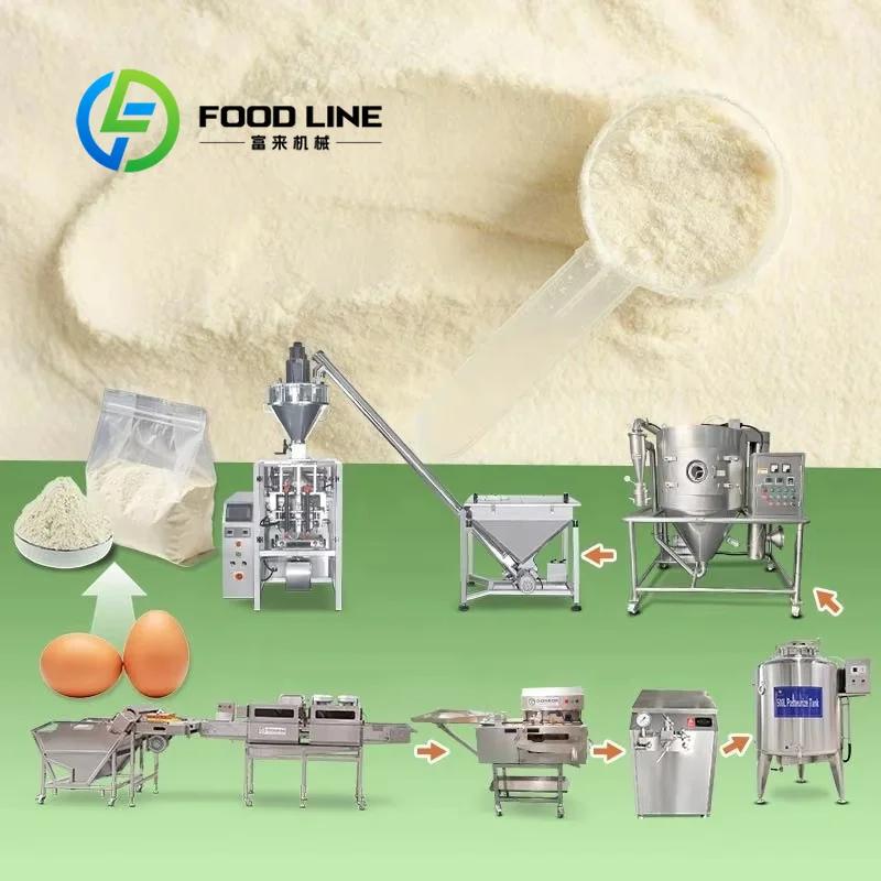 Food Protein Snacks - Büyük Ölçekli Yumurta Beyazı Tozu Üretim