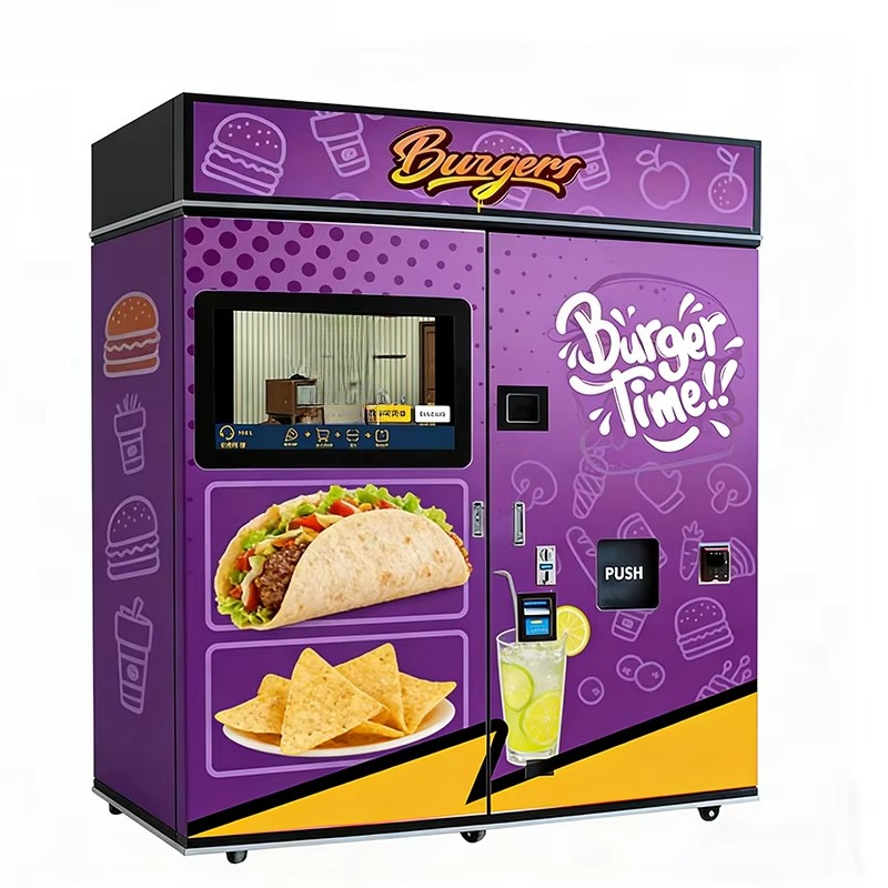 Food In Snacks - Özelleştirilmiş Fast Food Otomatı Mikrodalga Fırın