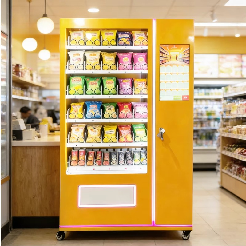 Food In Snacks - Otomatik Atıştırmalık Otomatı Ticari İçecek Dağıtıcısı