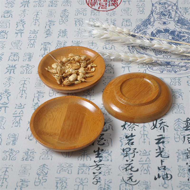 Food Snacks Background - 100 Adet/grup Bambu Tabak Depolama Tepsisi