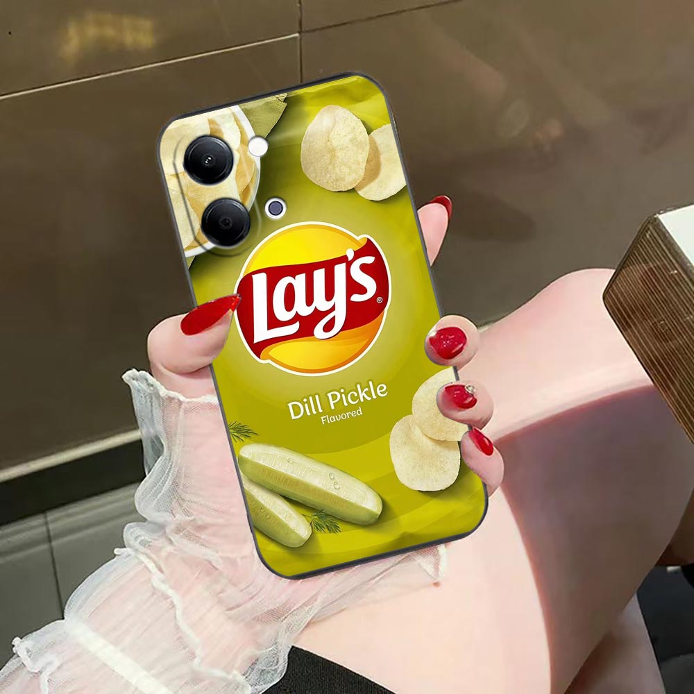 Food Snacks Quotes - Telefon kılıfı VIVO Y400 Y04 Y05