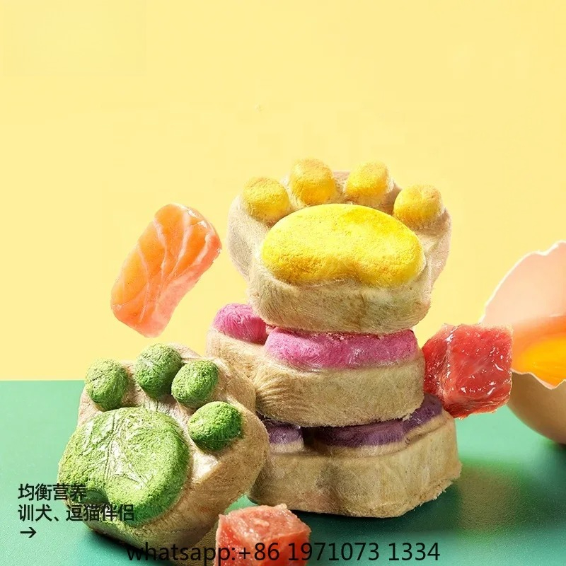 Food Protein Snacks - Kedi Dondurarak Kurutulmuş Atıştırmalıklar Yüksek Proteinli