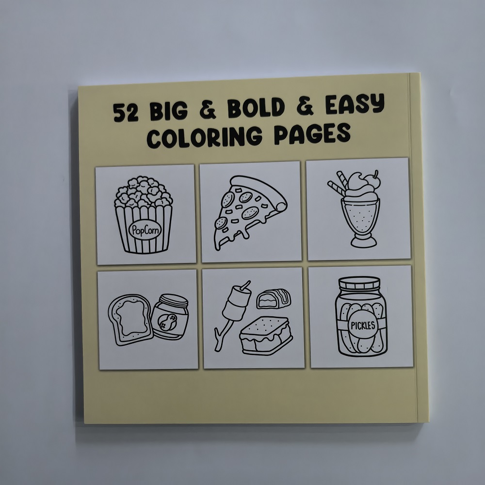 Yetişkinler ve Çocuklar için Y - Food And Snacks Coloring Book incelemesi ve fiyatı