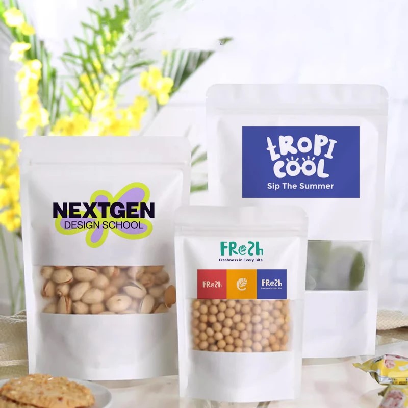 50 adet Özelleştirilmiş Beyaz  - Food Snacks For Party incelemesi ve fiyatı