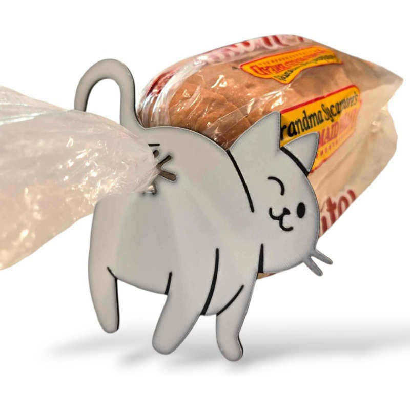 2 adet 3D Kedi Popo Ekmek Poşe - Food Lovers Snacks incelemesi ve fiyatı