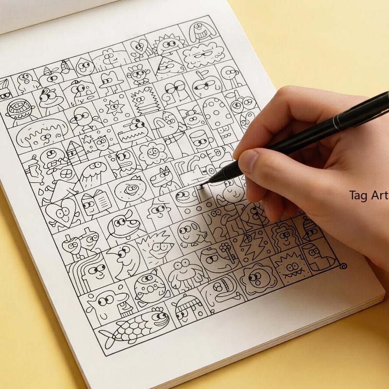 Endişe Giderici El Çizimleri K - Food And Snacks Coloring Book incelemesi ve fiyatı