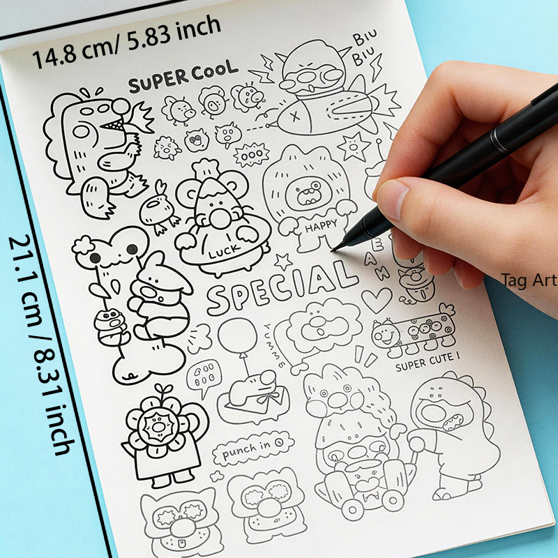 Endişe Giderici El Çizimleri K - Food And Snacks Coloring Book incelemesi ve fiyatı
