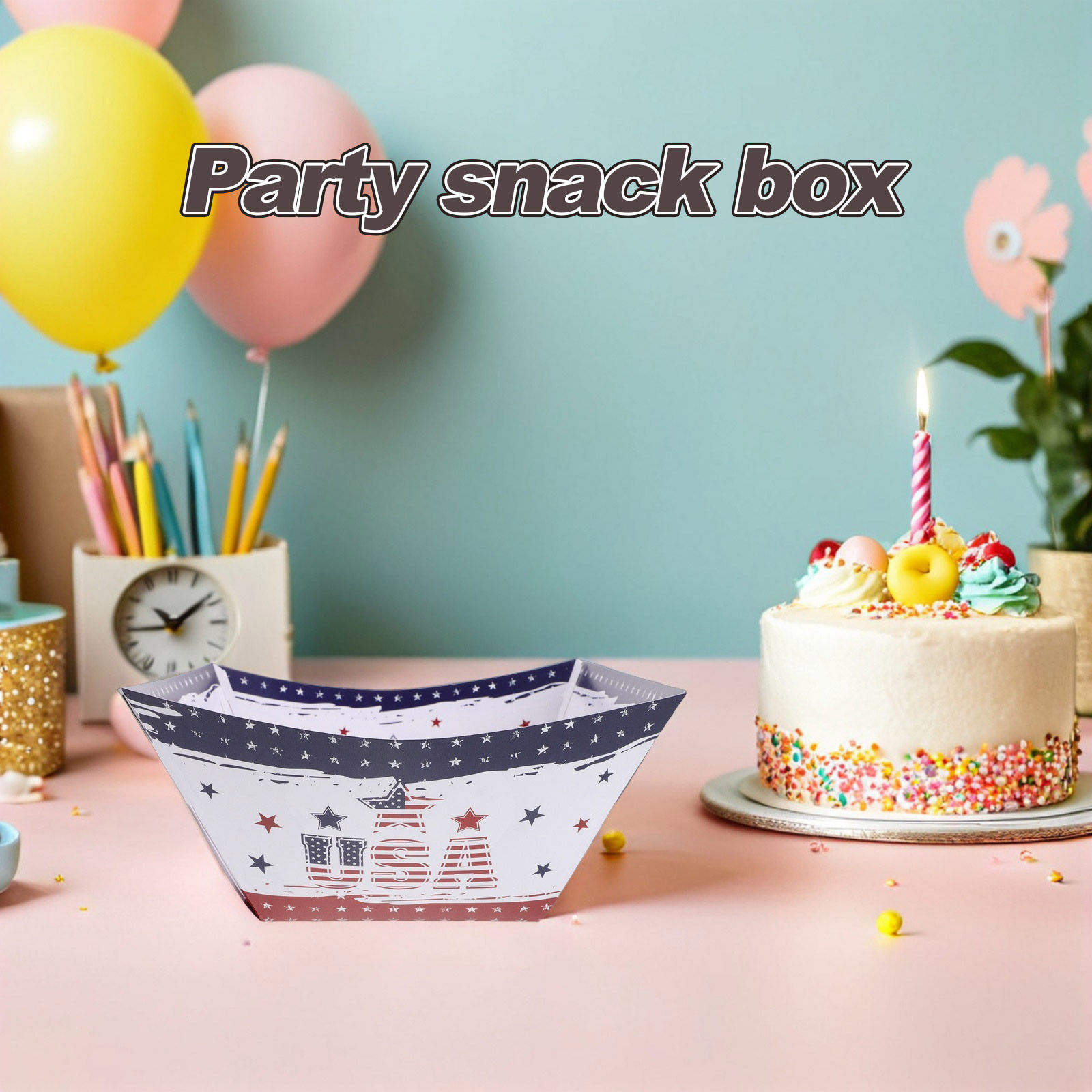 12 adet Bağımsızlık Günü Parti - Food Snacks For Party incelemesi ve fiyatı