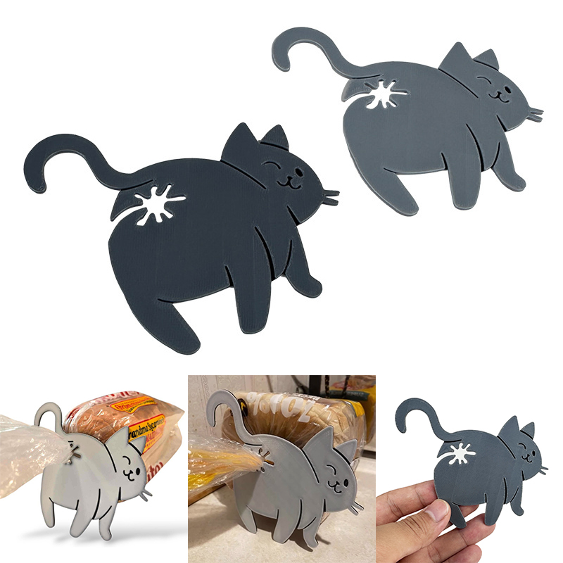 ★ ▲ 2 adet 3D Kedi Popo Ekmek  - Food Lovers Snacks incelemesi ve fiyatı