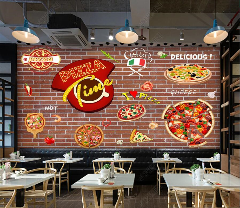 Özel Pizza Fast Food Duvar Kağ - Food Snacks Background incelemesi ve fiyatı