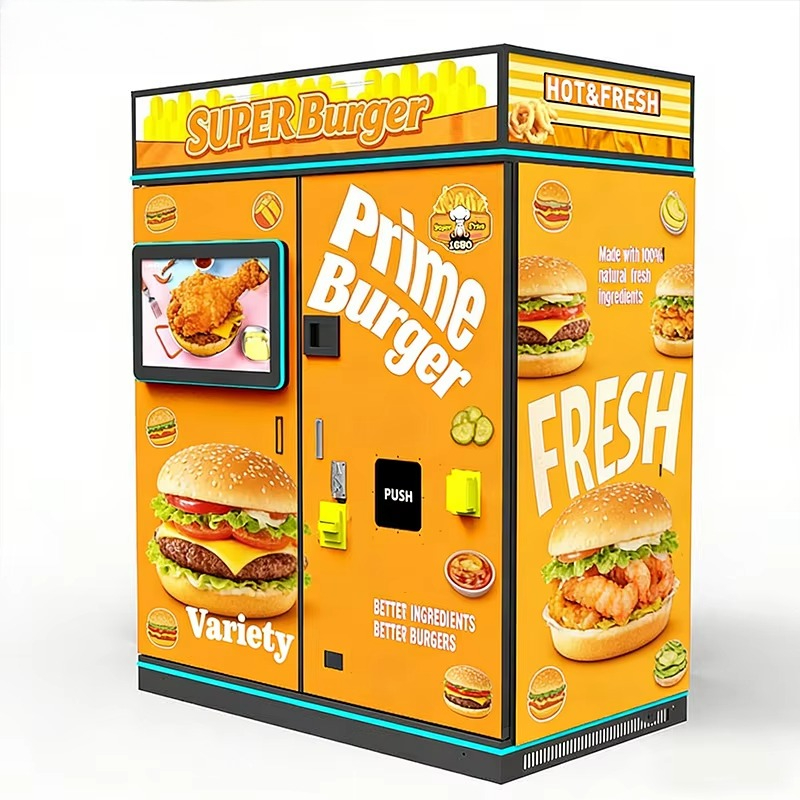 Özelleştirilmiş Fast Food Otom - Food In Snacks incelemesi ve fiyatı