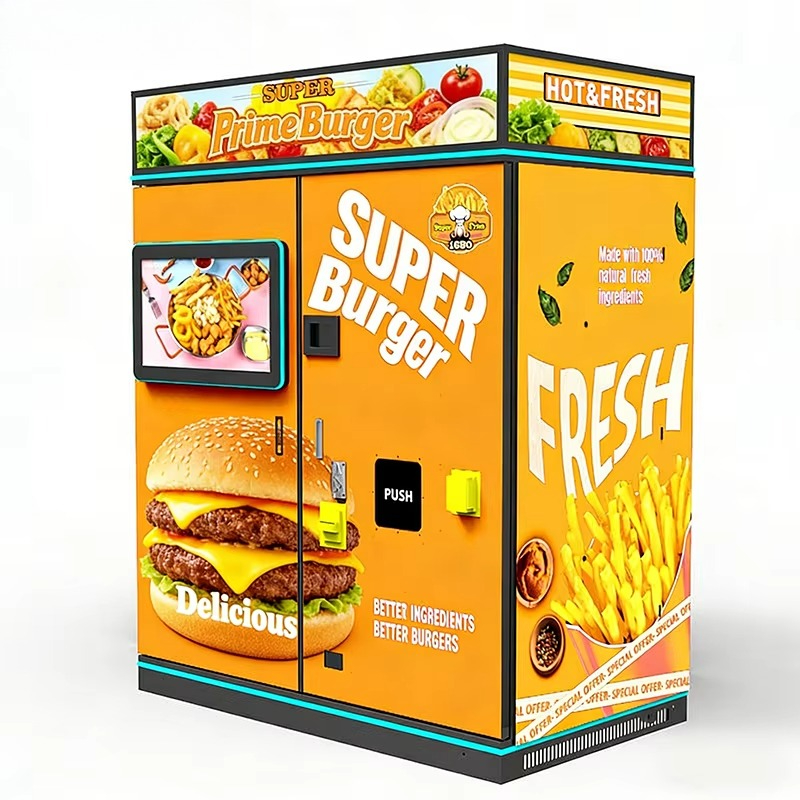 Özelleştirilmiş Fast Food Otom - Food In Snacks incelemesi ve fiyatı