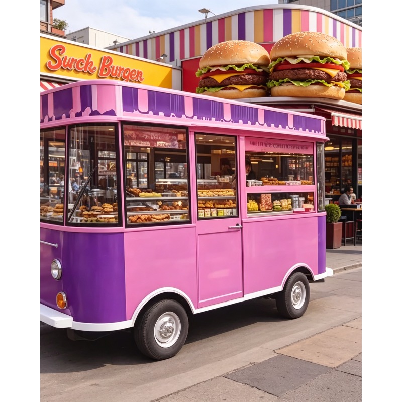 Yüksek Kaliteli Yiyecek Kamyon - Food Truck With Snacks incelemesi ve fiyatı
