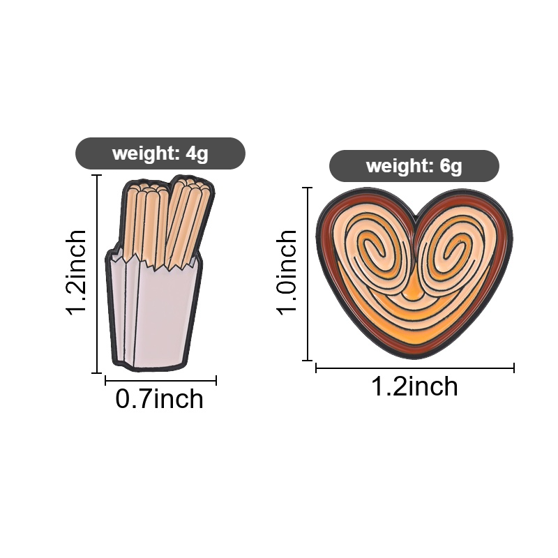 Komik Atıştırmalık Emaye Rozet - Food Lovers Snacks incelemesi ve fiyatı